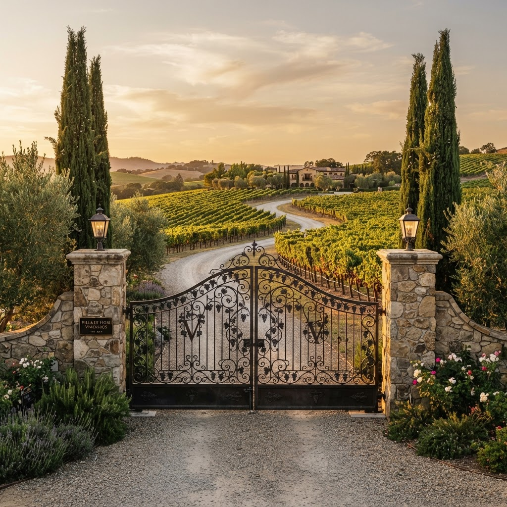 Wrought Iron Gate